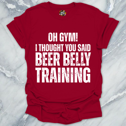 Beer Belly Training T-Shirt