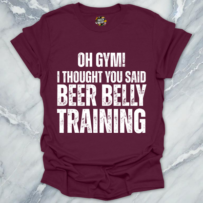 Beer Belly Training T-Shirt