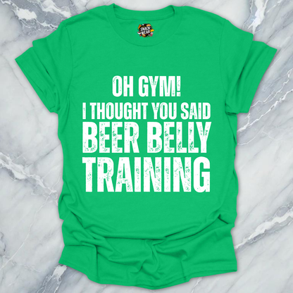 Beer Belly Training T-Shirt