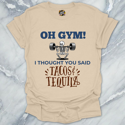 Gym Tacos & Tequila Day T-Shirt