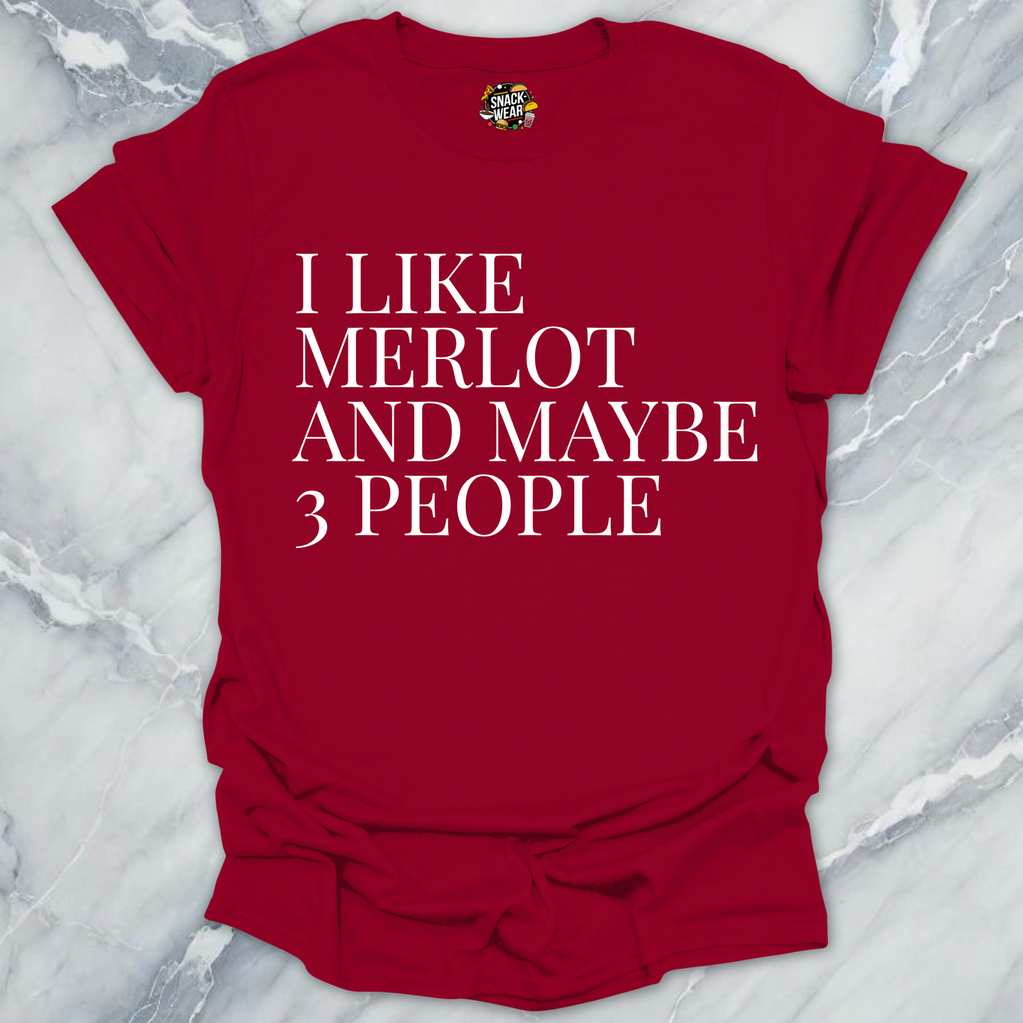 Merlot and 3 People T-Shirt