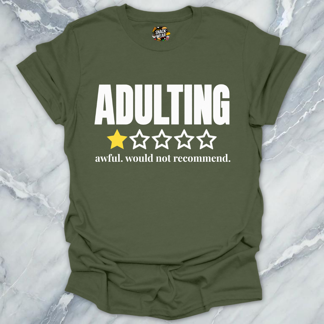 Adulting Verified Review T-Shirt