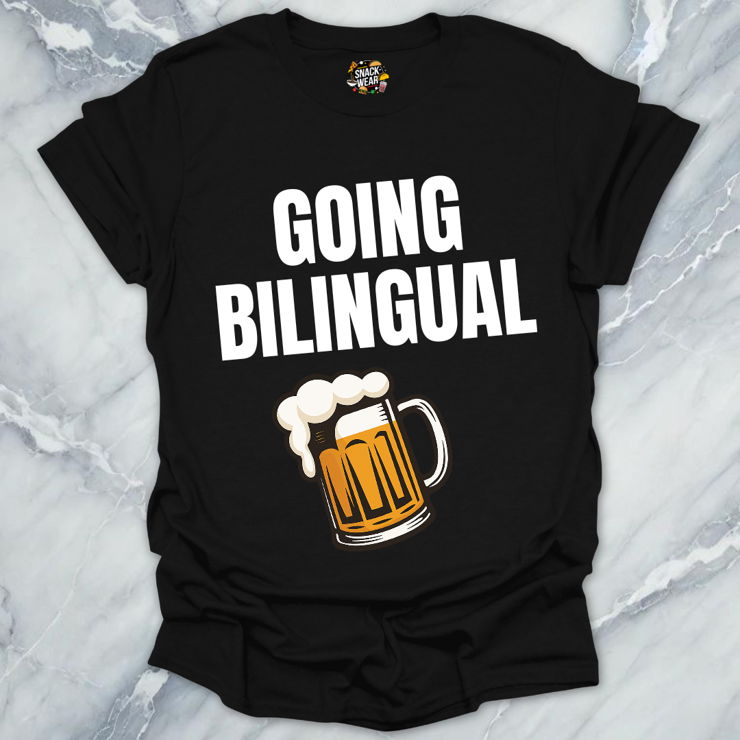 Going Bilingual Beer T-Shirt