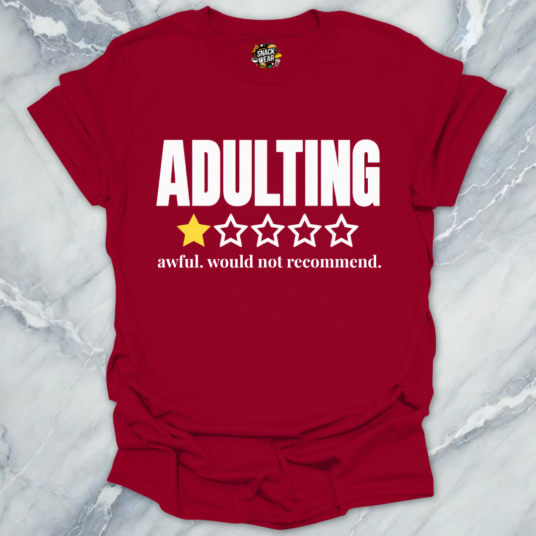 Adulting Verified Review T-Shirt