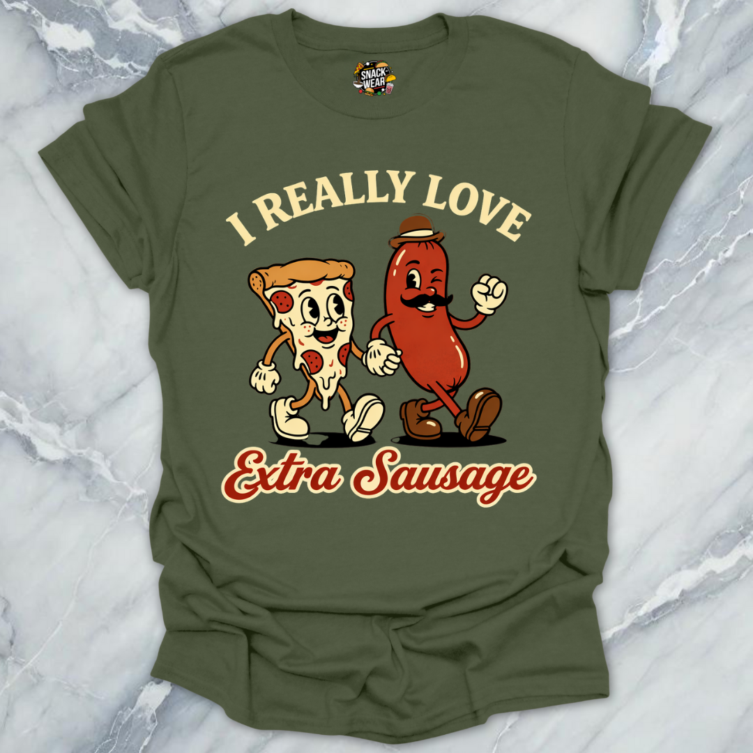 I Love Extra Sausage T-Shirt