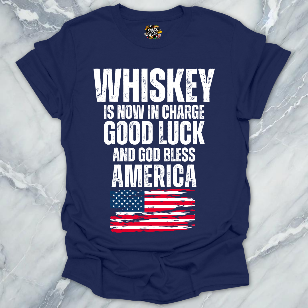Whiskey In Charge America T-Shirt