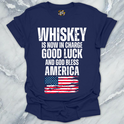 Whiskey In Charge America T-Shirt