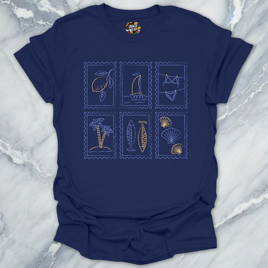 Postcard Summer Vibes T-Shirt