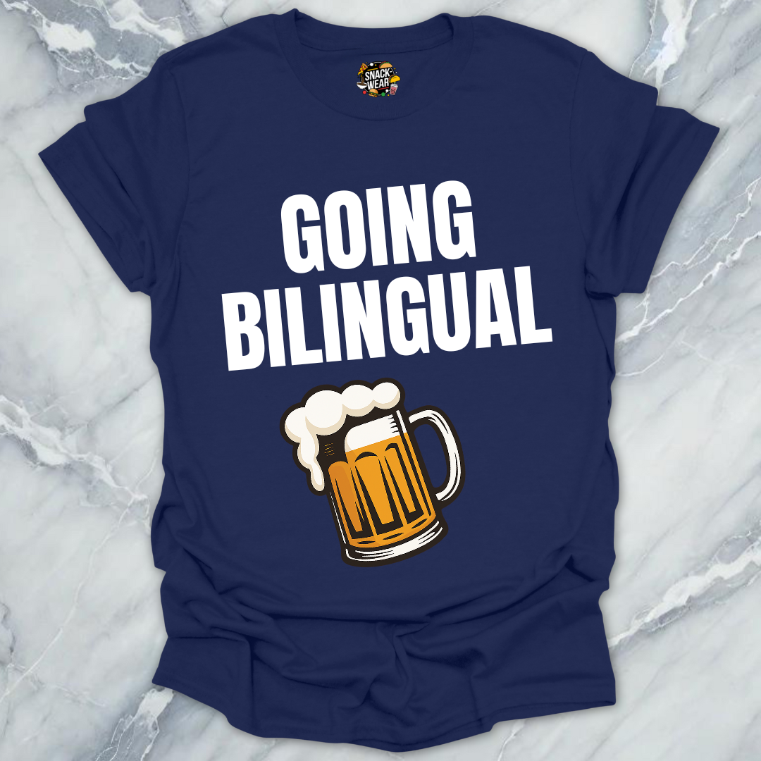 Going Bilingual Beer T-Shirt