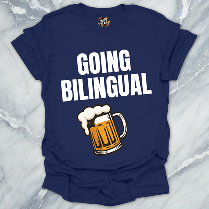 Going Bilingual Beer T-Shirt