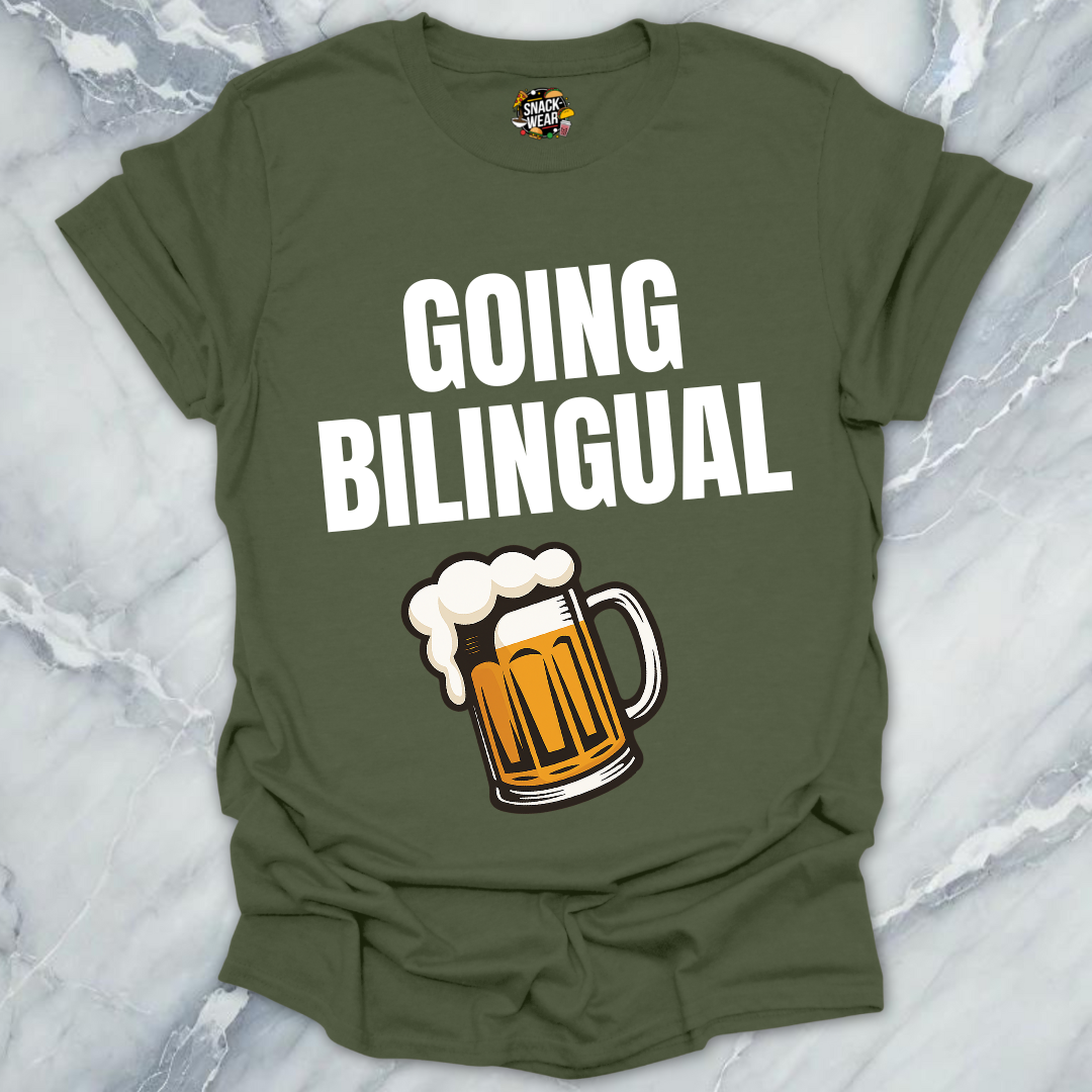 Going Bilingual Beer T-Shirt
