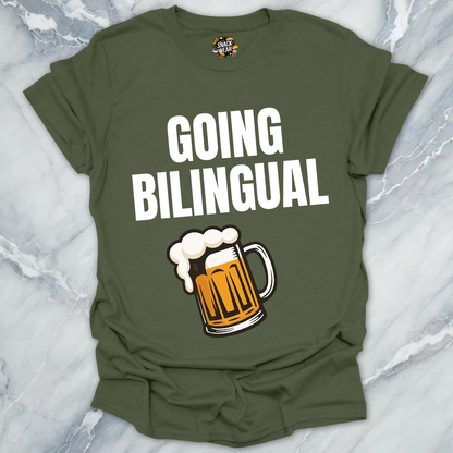 Going Bilingual Beer T-Shirt
