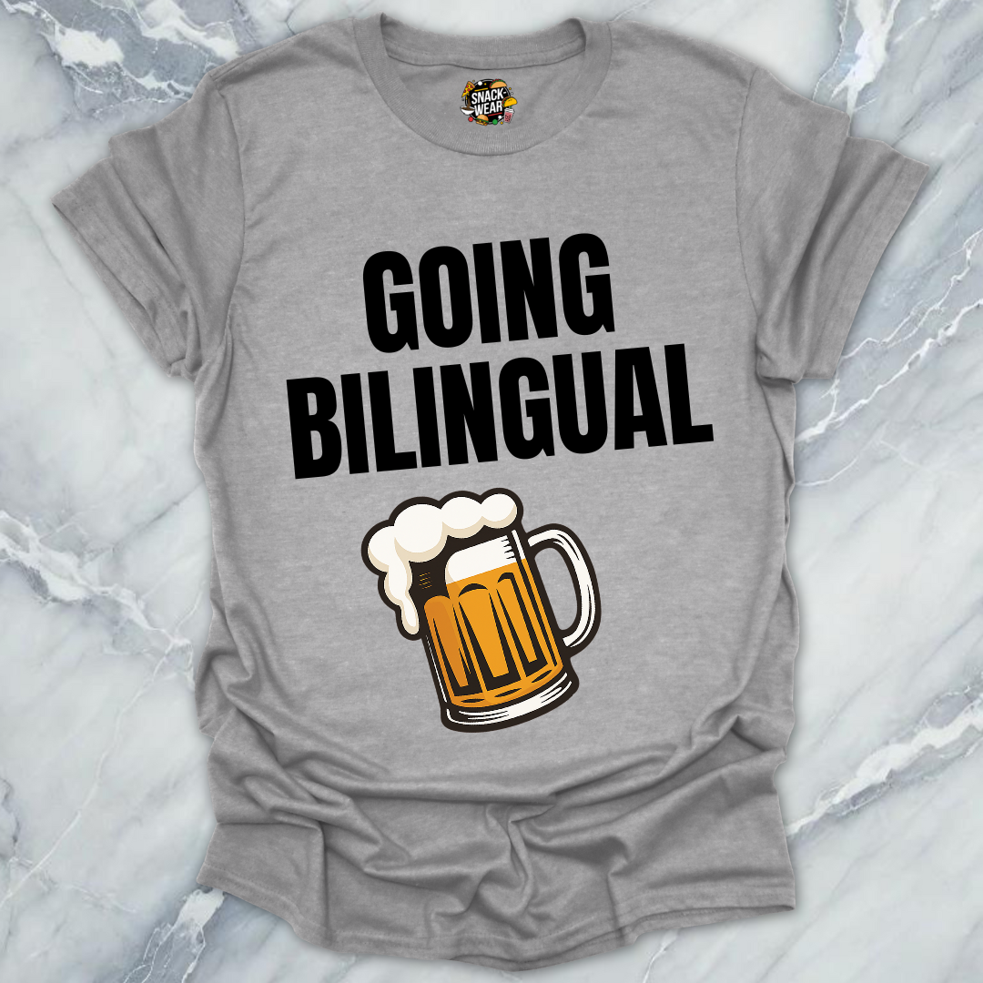 Going Bilingual Beer T-Shirt