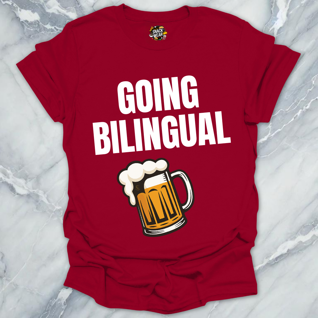 Going Bilingual Beer T-Shirt
