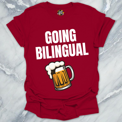 Going Bilingual Beer T-Shirt