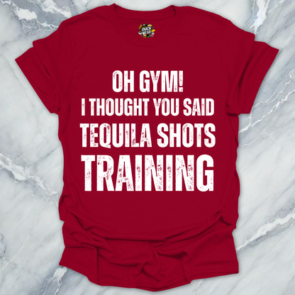 Tequila Shots Training T-Shirt