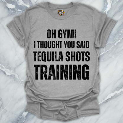 Tequila Shots Training T-Shirt