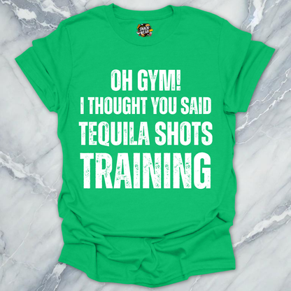 Tequila Shots Training T-Shirt