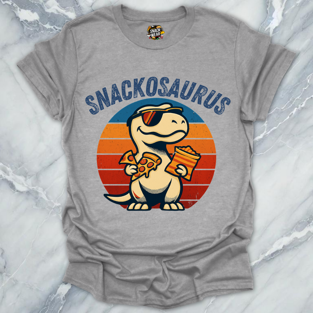 Snackosaurus Dinosaur T-Shirt