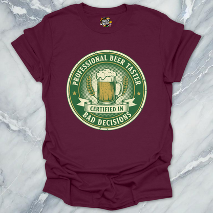 Professional Beer Taster T-Shirt