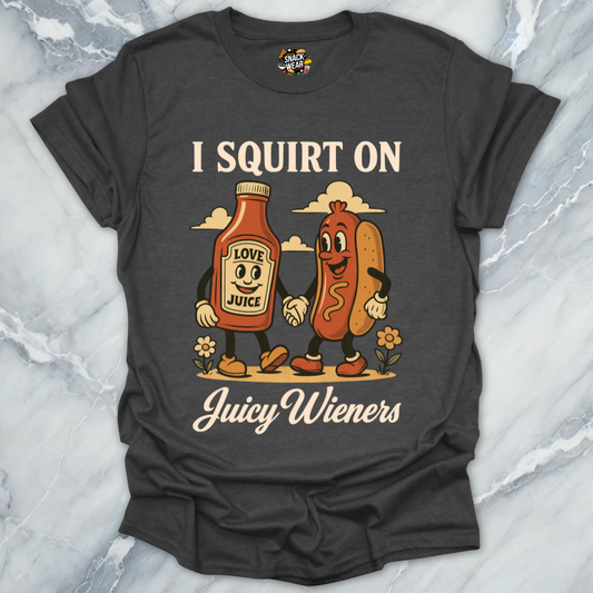 Juicy Wiener Ketchup T-Shirt