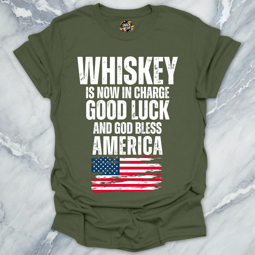 Whiskey In Charge America T-Shirt