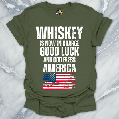 Whiskey In Charge America T-Shirt