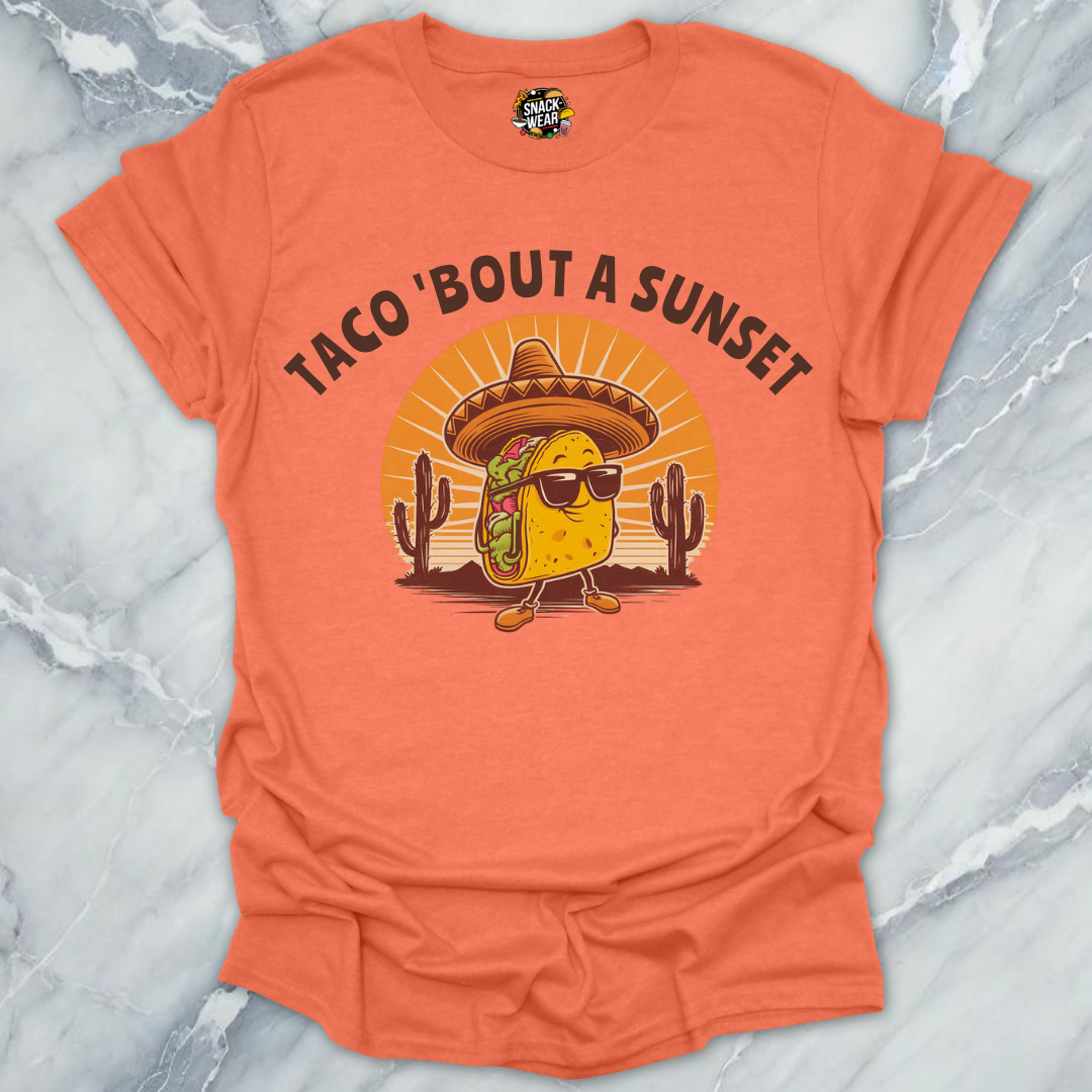 Taco ’Bout a Sunset Chill Vibes T-Shirt