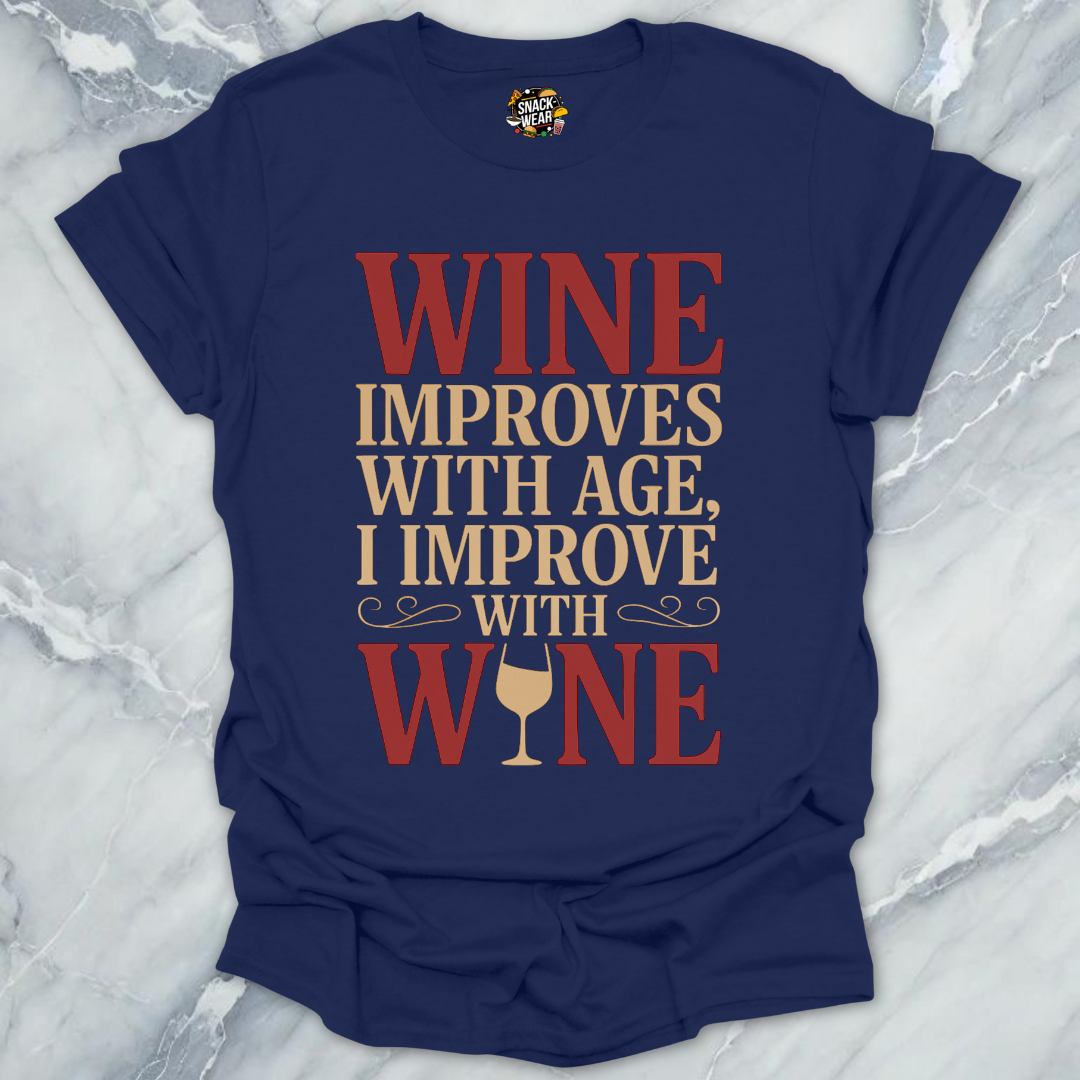 Wine Improves With Age T-Shirt