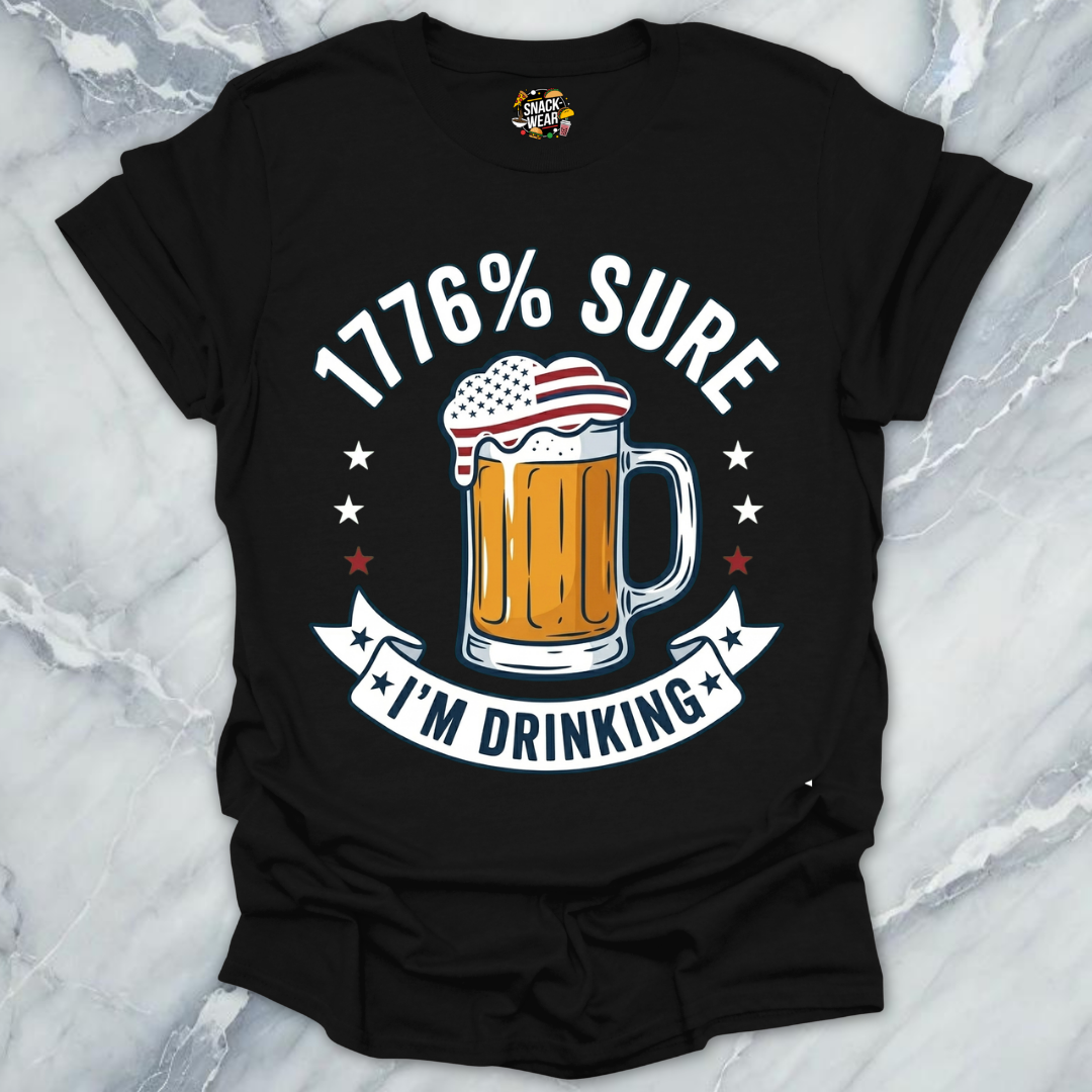 1776% Sure Beer USA T-Shirt