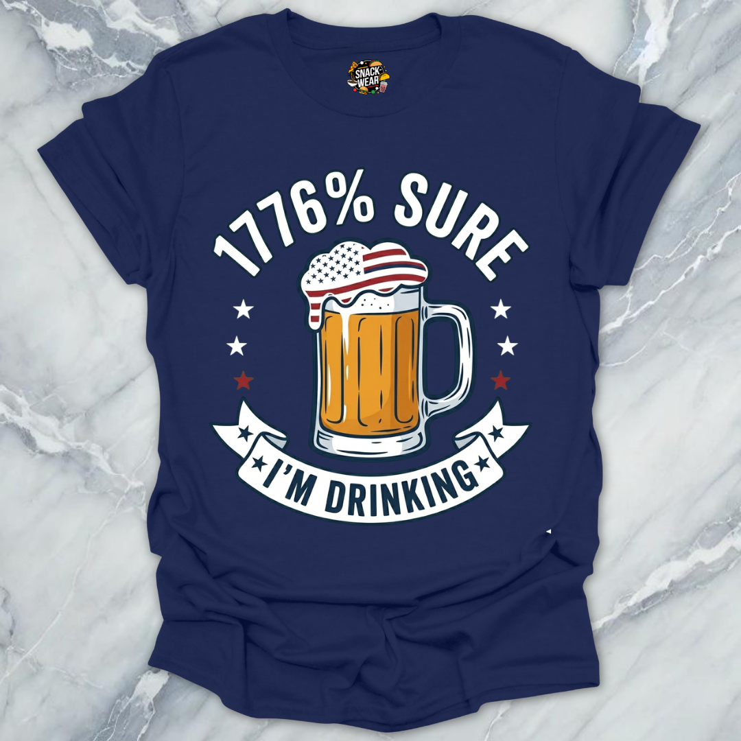 1776% Sure Beer USA T-Shirt