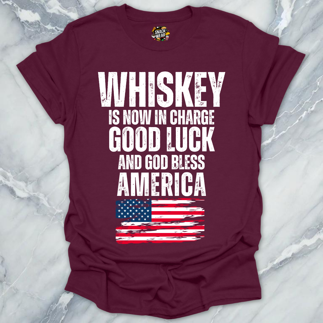 Whiskey In Charge America T-Shirt