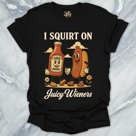 Juicy Wiener Ketchup T-Shirt