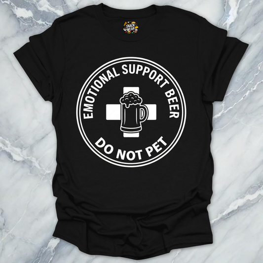 Emotional Support Beer T-Shirt