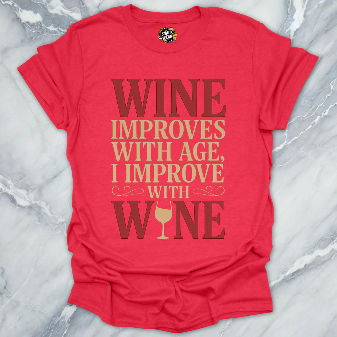Wine Improves With Age T-Shirt