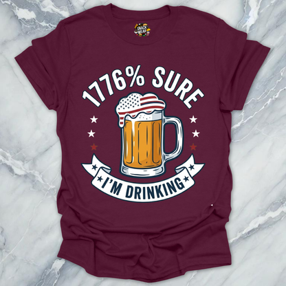 1776% Sure Beer USA T-Shirt