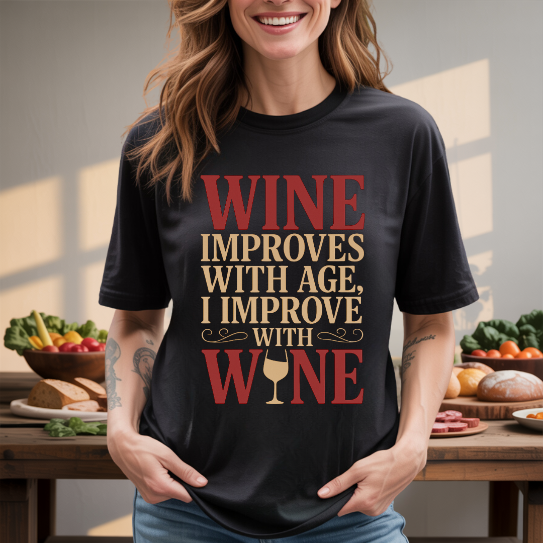 Wine Improves With Age T-Shirt