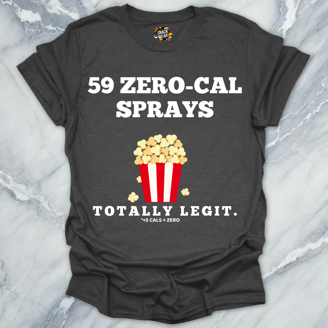 59 Zero-Cal Sprays Calories Count