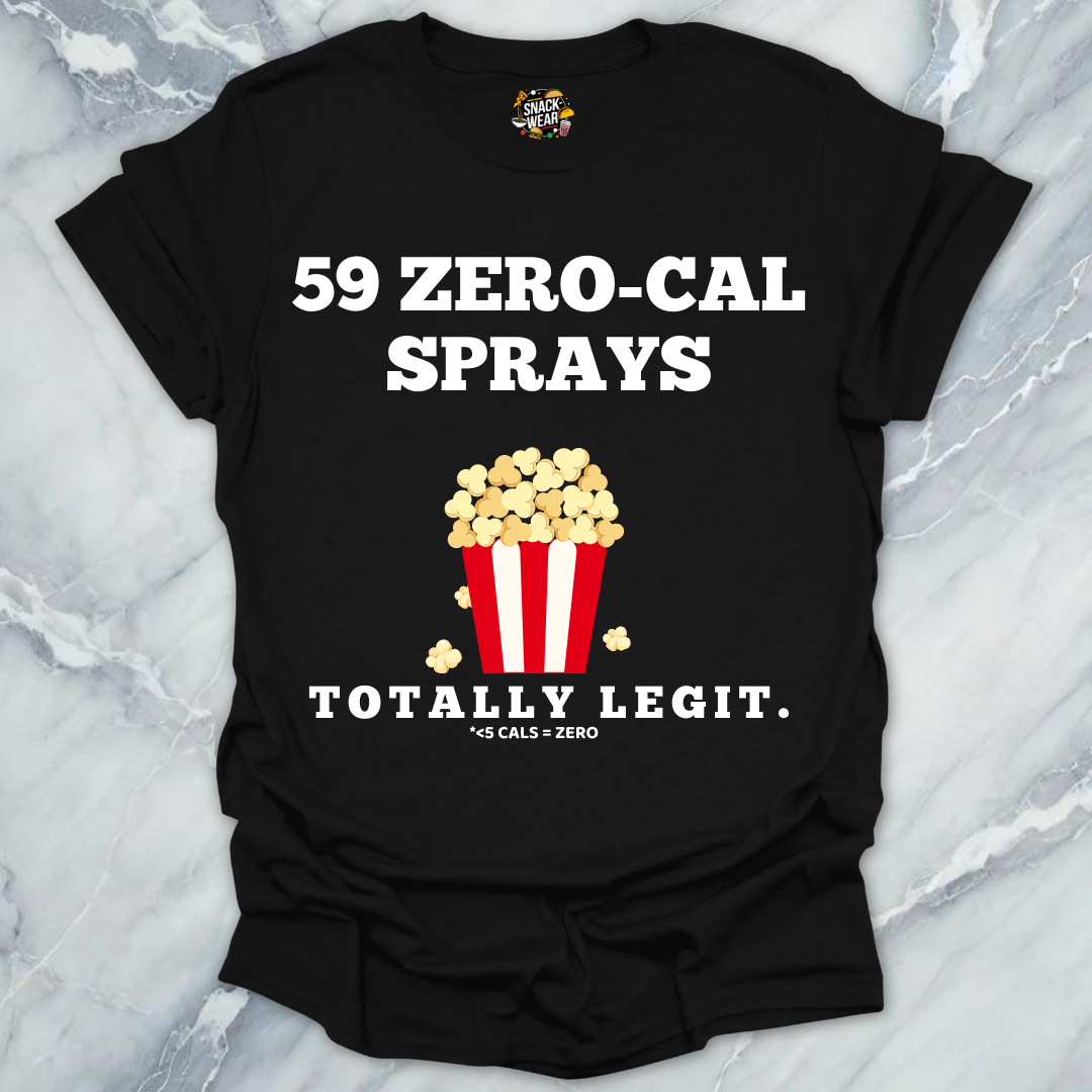 59 Zero-Cal Sprays Calories Count