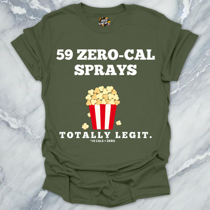 59 Zero-Cal Sprays Calories Count