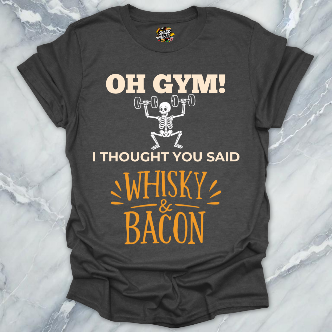 Gym Whisky & Bacon T-Shirt