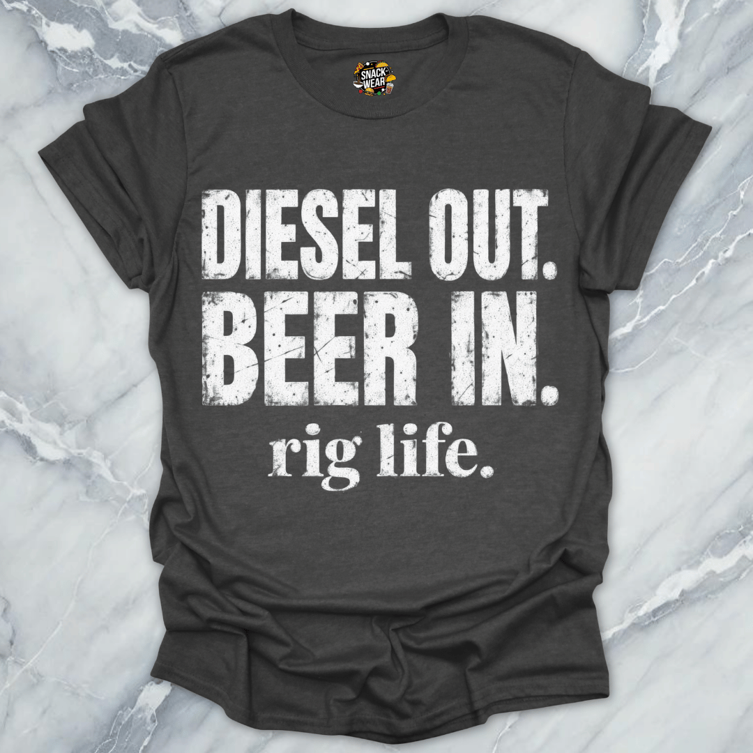Diesel Out Beer In T-Shirt