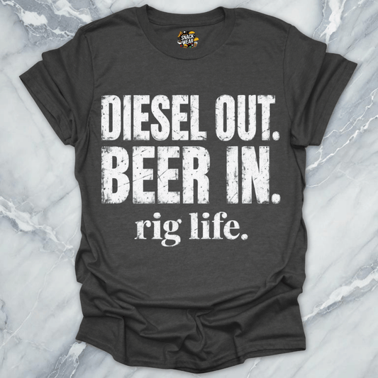 Diesel Out Beer In T-Shirt