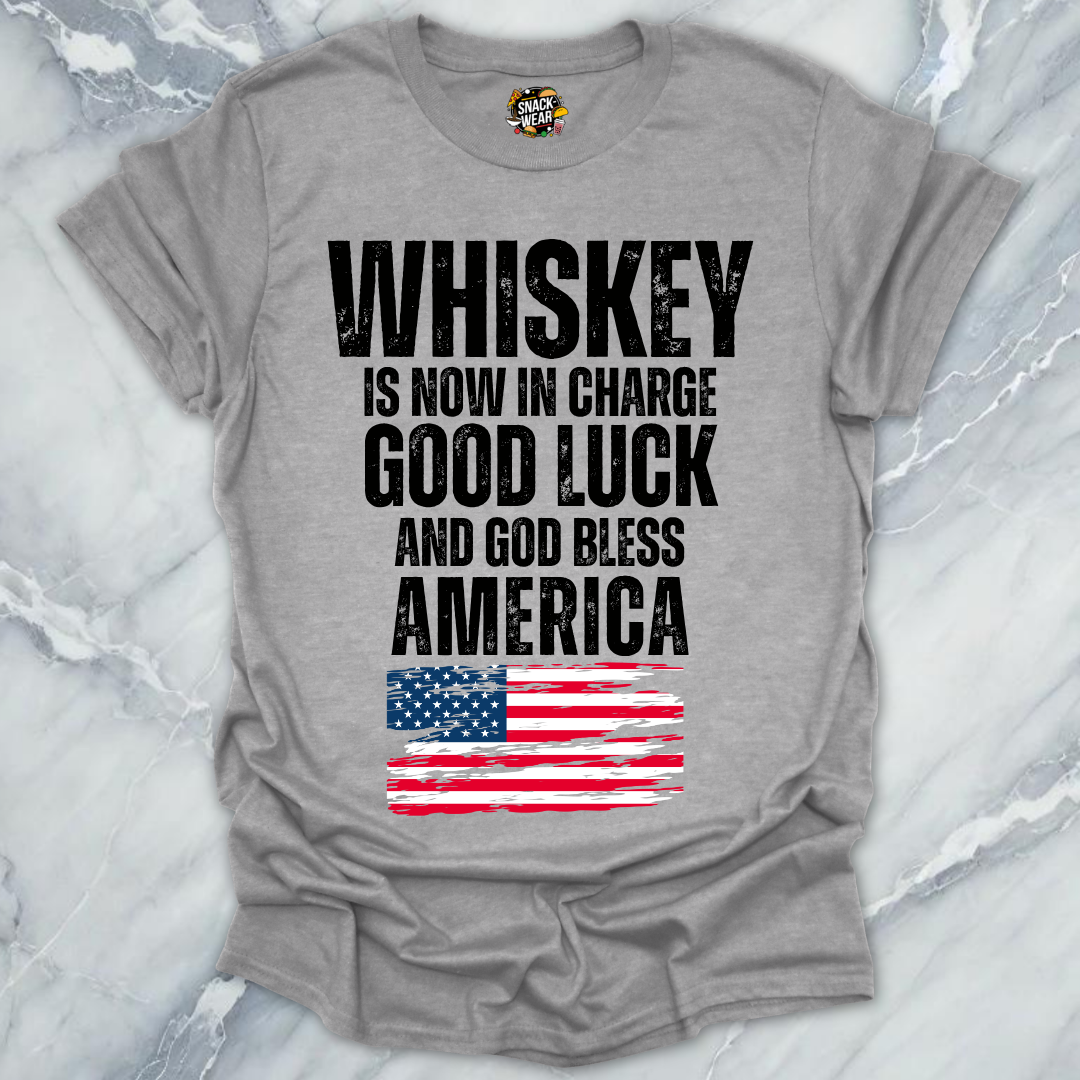 Whiskey In Charge America T-Shirt