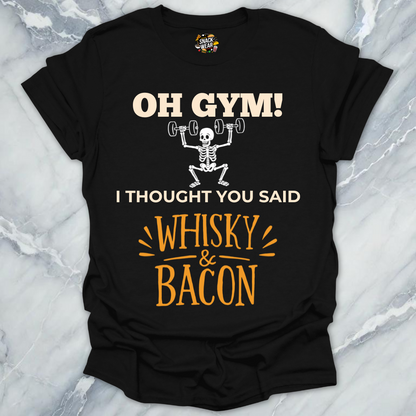 Gym Whisky & Bacon T-Shirt