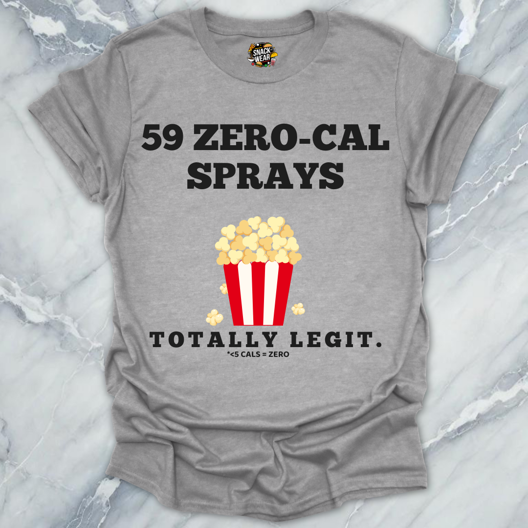 59 Zero-Cal Sprays Calories Count