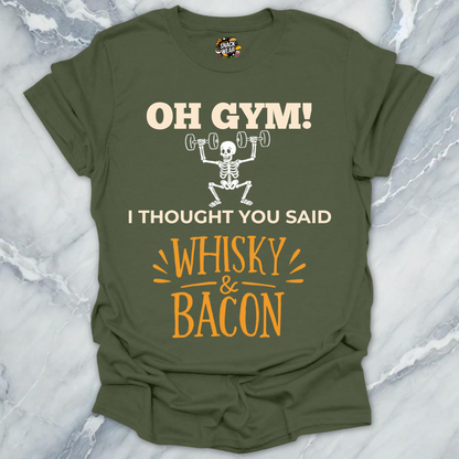Gym Whisky & Bacon T-Shirt