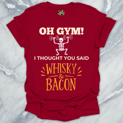Gym Whisky & Bacon T-Shirt