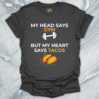 Head Heart Tacos T-Shirt