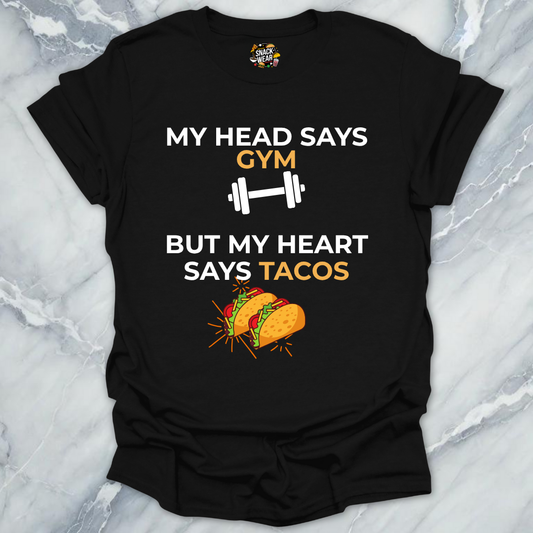 Head Heart Tacos T-Shirt
